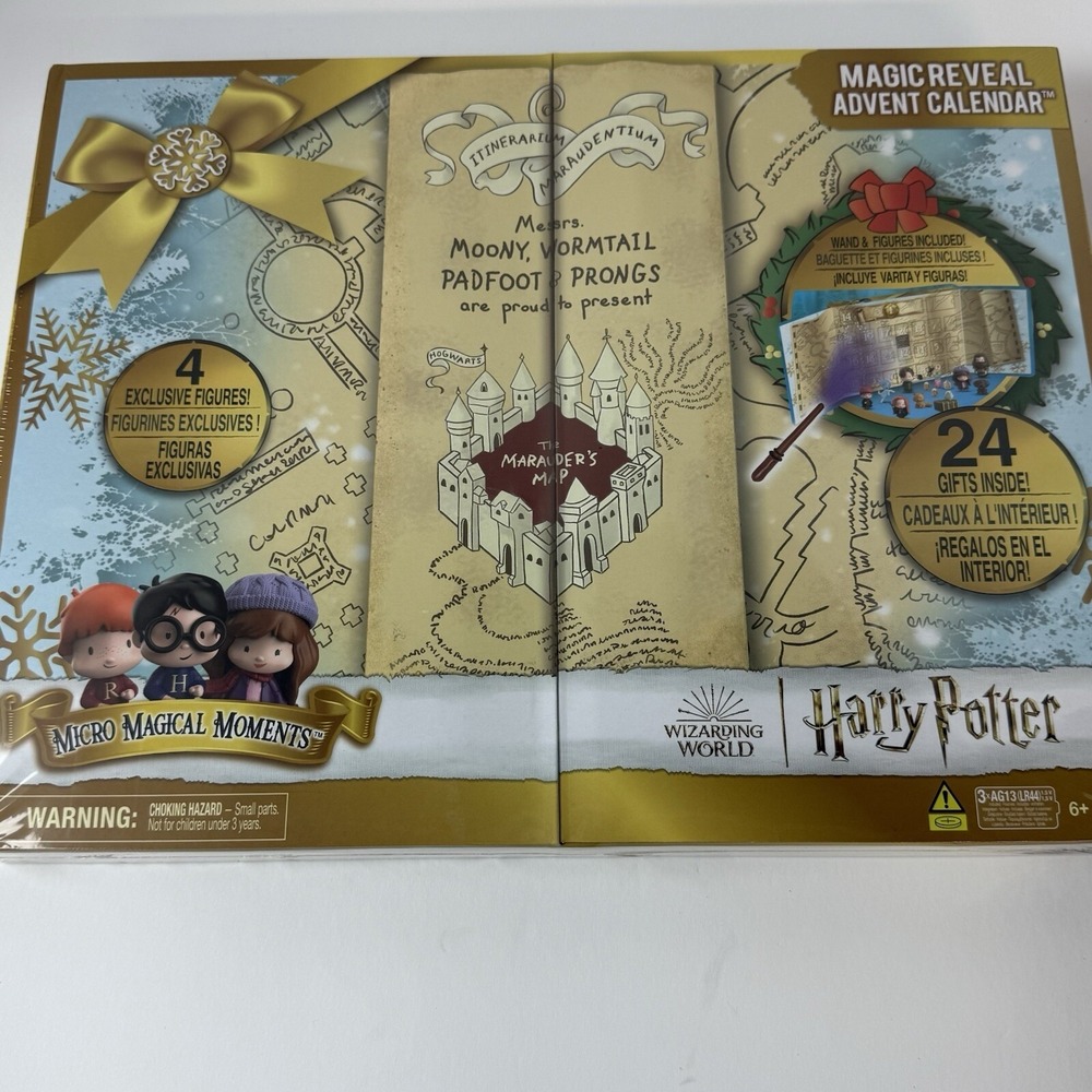 NEW Harry Potter Wizarding World 2024 Micro Magical Moments Advent Calendar Aldi
